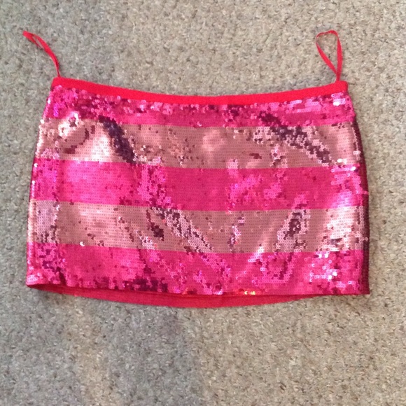 Victoria's Secret Pink! sequin skirt