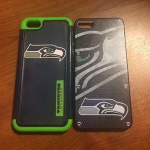 Seahawks bundle of iPhone 5/5s cases