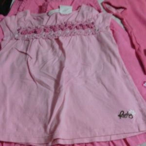 Roxy 18months top and other pink toddler gear