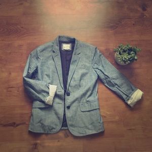 Chambray Schoolboy Blazer