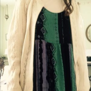 Off white sweater jacket