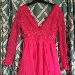 Short Pink Dress