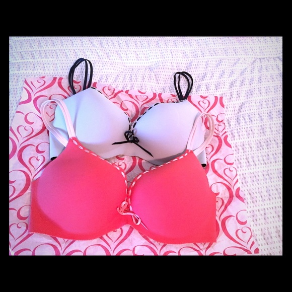 Bundle of 34D push-up bras