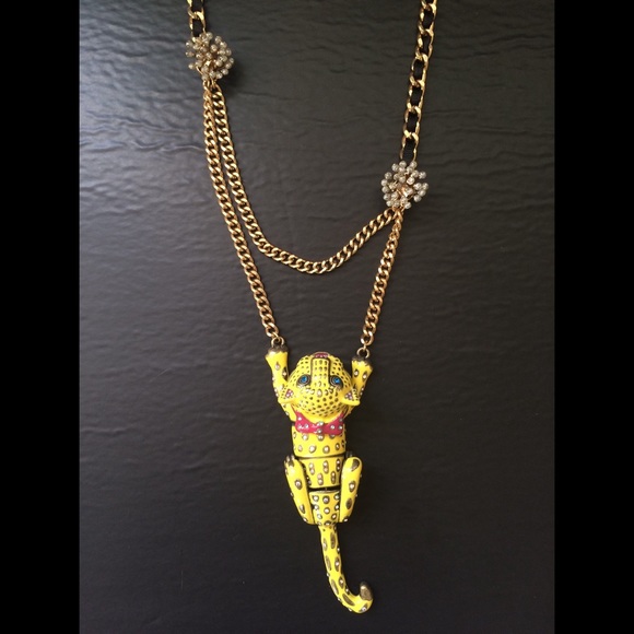 Betsey Johnson Viva La Betsey Jaguar Necklace