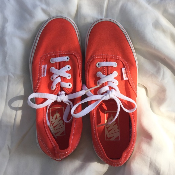 Orange Vans