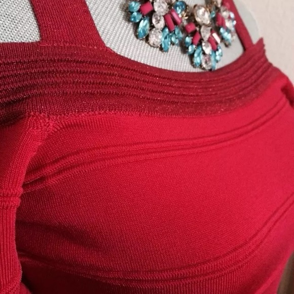 SOLD Pink Fuchsia Bebe Dress - Picture 4 of 4