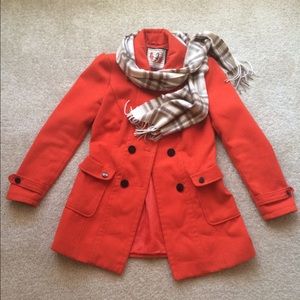 Cute tangerine coat