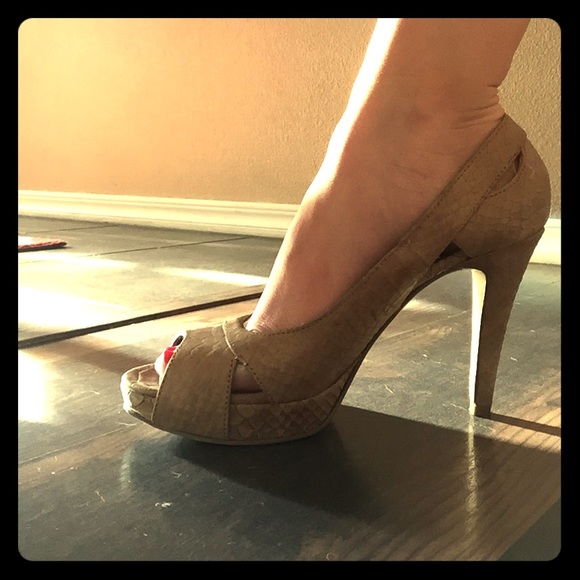 Beige Heels