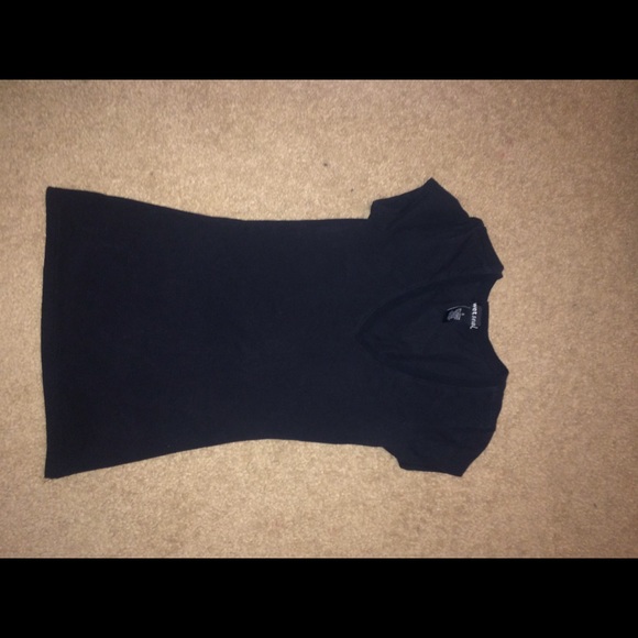 Black V neck