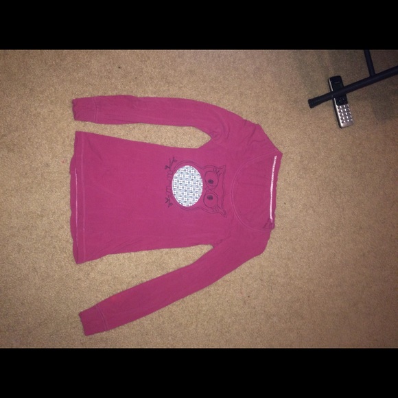 Pinkish purple shirt