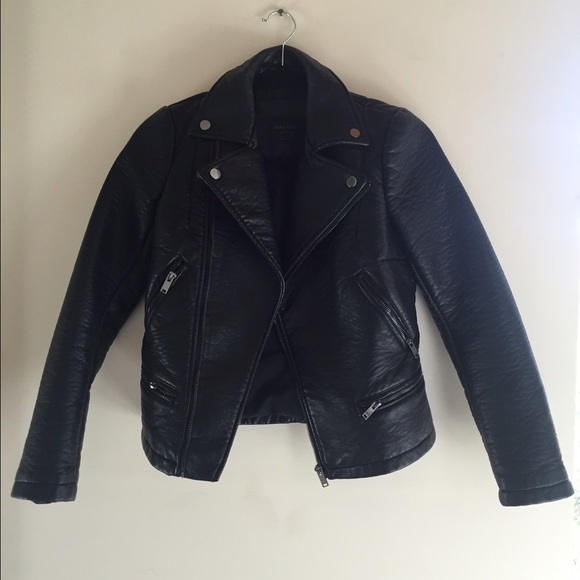 ZARA faux Leather Jacket