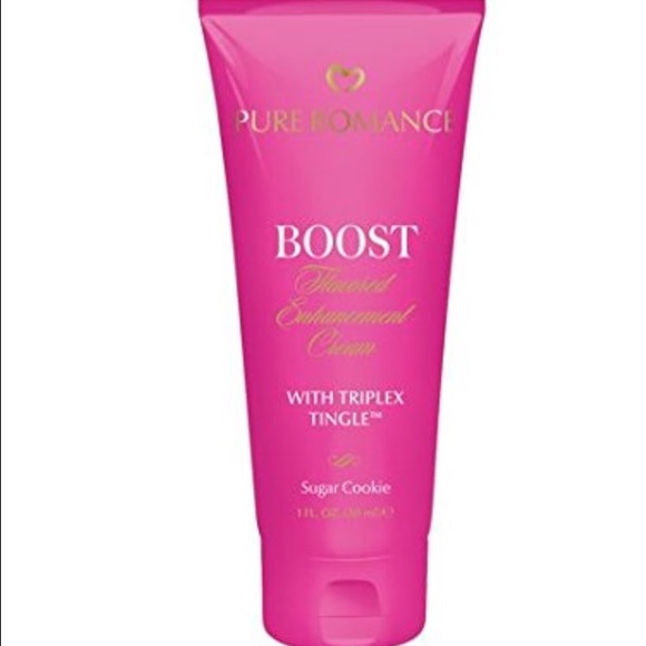 Boost strawberry flavored enhancement cream