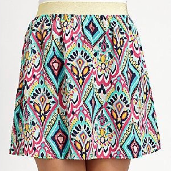 Lilly Pulitzer Skirt in Crown Jewels