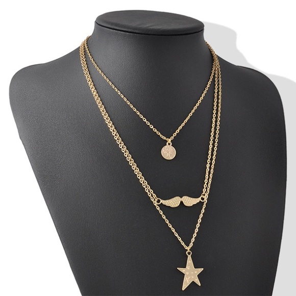 Multi Layer Necklace - Picture 2 of 2