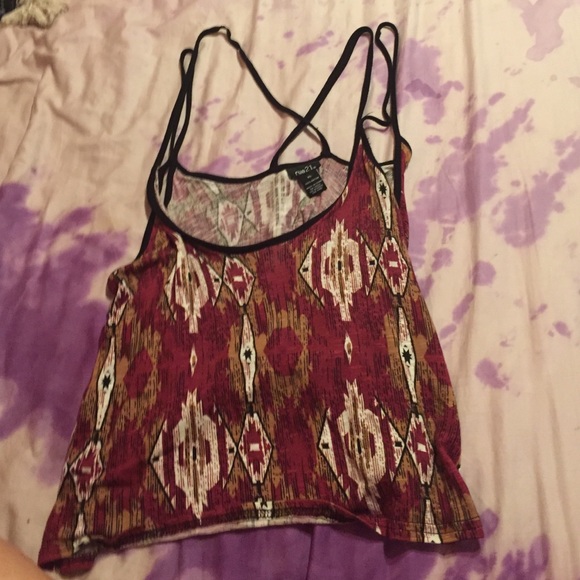Tribal print tank top