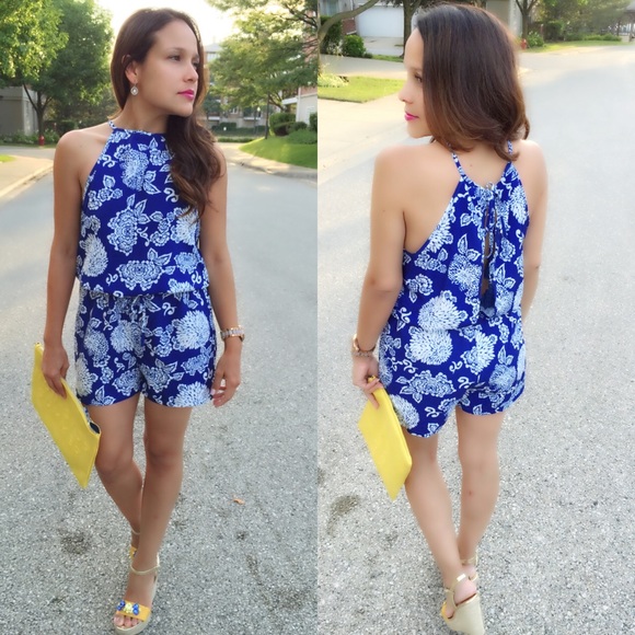 Floral romper