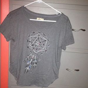 Grey Shirt W/ Bling!