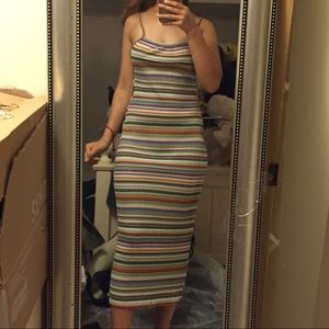 Zara striped dress