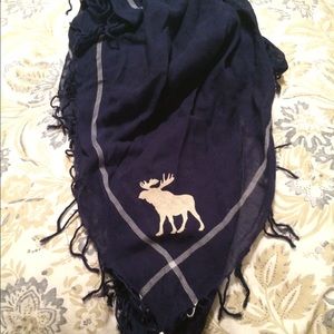 Navy Blue Abercrombie Scarf