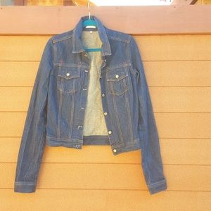 Vintage Joie Raw Denim Jacket
