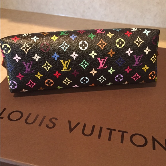 🚫SOLD🚫 Louis Vuitton Multicolor Cosmetic Pouch - Picture 2 of 4