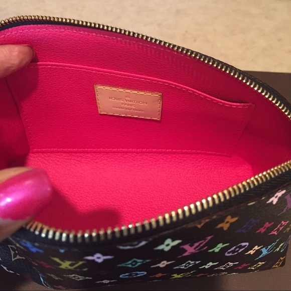 🚫SOLD🚫 Louis Vuitton Multicolor Cosmetic Pouch - Picture 4 of 4