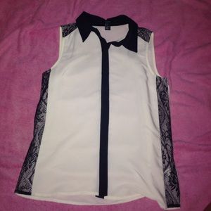 Fashion sleeveless top