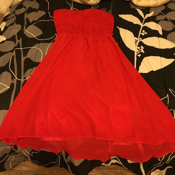A newly used dress
