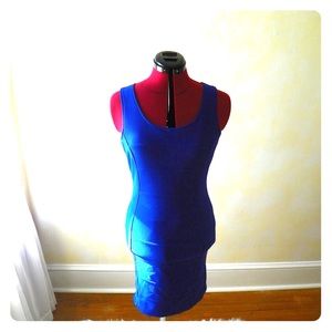 Electric Blue Bandage Dress