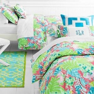 Garnet hill lilly Pulitzer bedding set