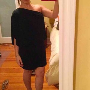 Asymmetrical, fitted Jessica Simpson Dress