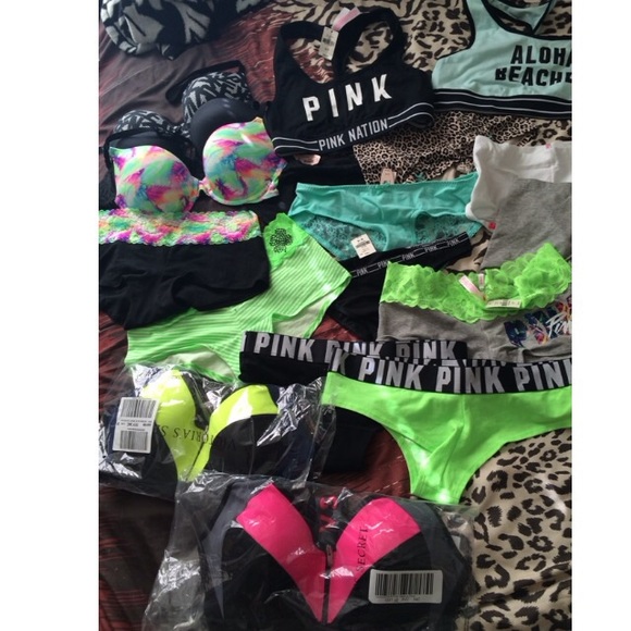 VS PINK attire. Offers and I'll consider