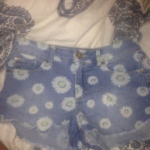 Jean shorts