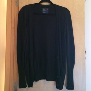American eagle black cardigan