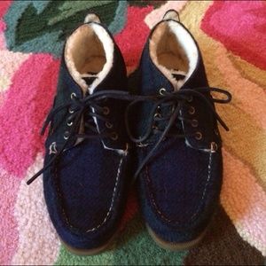 Sperry Topsider Fleece Lined. In Good Condition