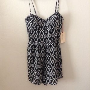 Printed Romper
