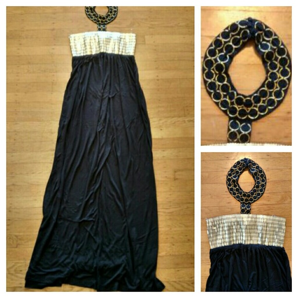 Authentic Icon Dresses & Skirts - NWT Floor length Maxi Dress SUMMER GRECIAN