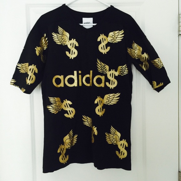 Jeremy Scott Adidas shirt. SS 14 collection.