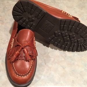 Maine Woods women's leather loafers sz.6