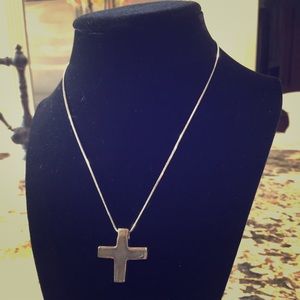 Chunky Cross Necklace