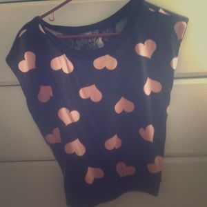 Heart top with lace