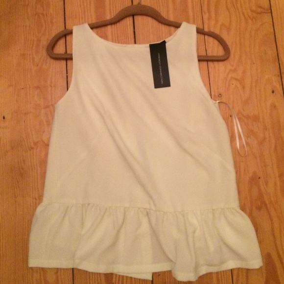 French Connection Open Back Top