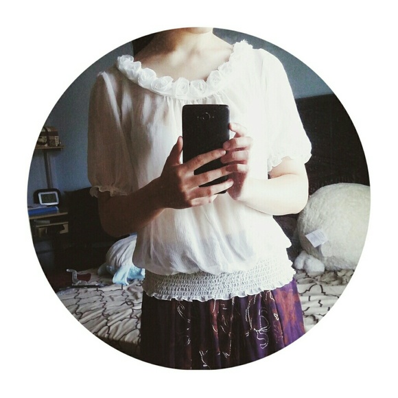 Floral Chiffon Blouse