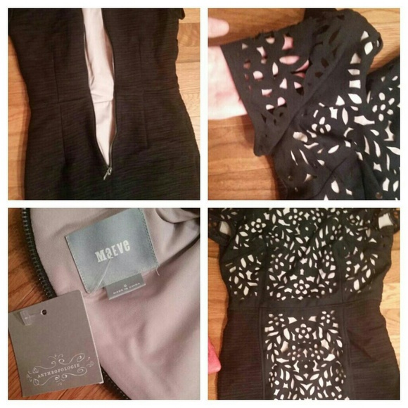 Anthropologie Intricate black and tan - Picture 3 of 3