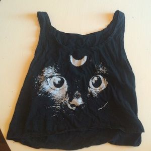 BRANDY MELVILLE cropped cat tank