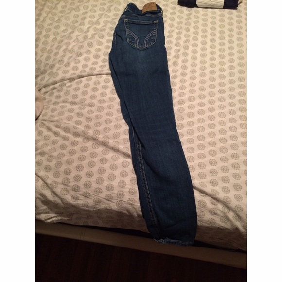 Hollister Dark Wash Straight Jeans