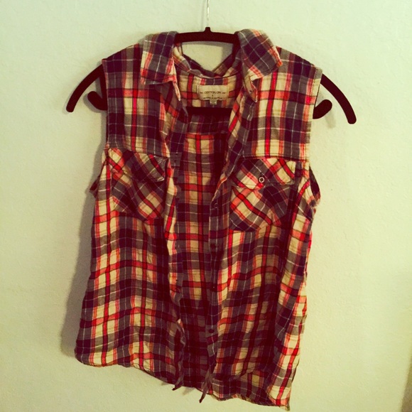 Cotton On Plaid Tank
