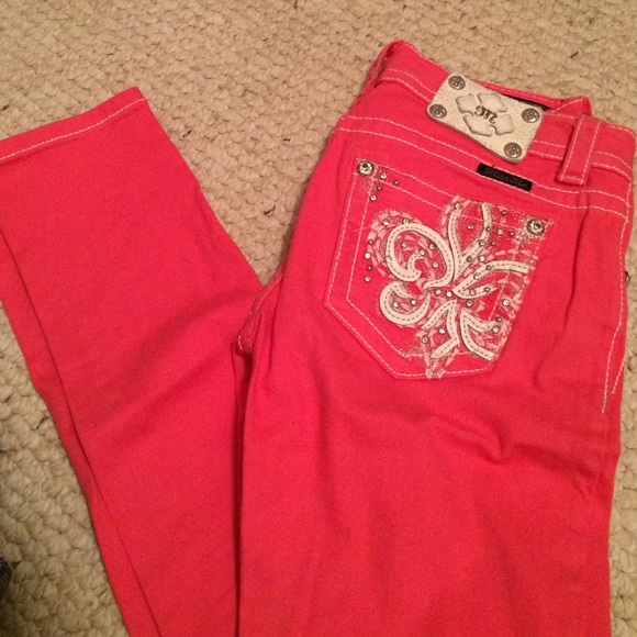 Miss Me pink jeans