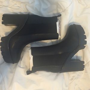 Black Platform Boots