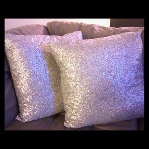 Sequin Pillows (2)